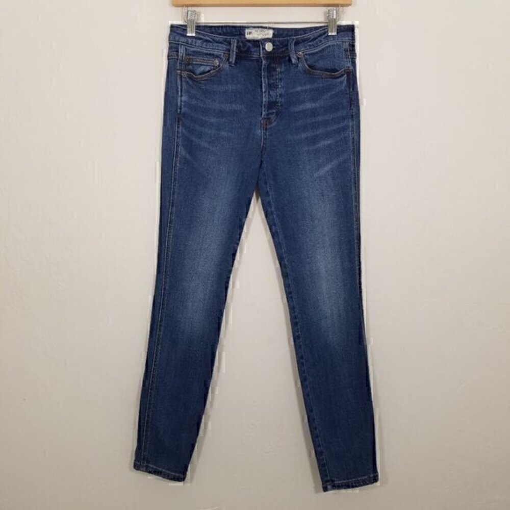 Free‎ People Skinny Jeans Stretch Blue Size 27
